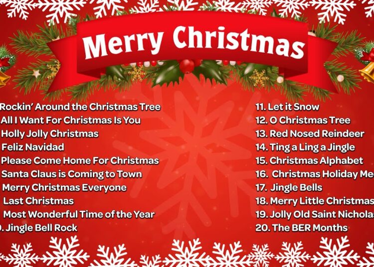 Top 50 Christmas Songs of All Time 🎄 Best Christmas Music Playlist