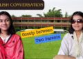 English Conversation : Gossip Between Two Parents | Adrija Biswas