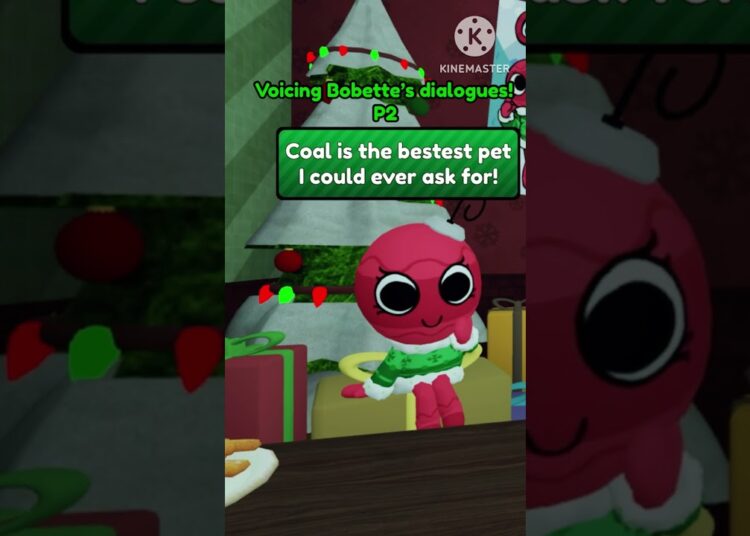 Voicing Bobette’s Christmas gossips! P2 #dandysworld#bobette#christmasupdate#dandy