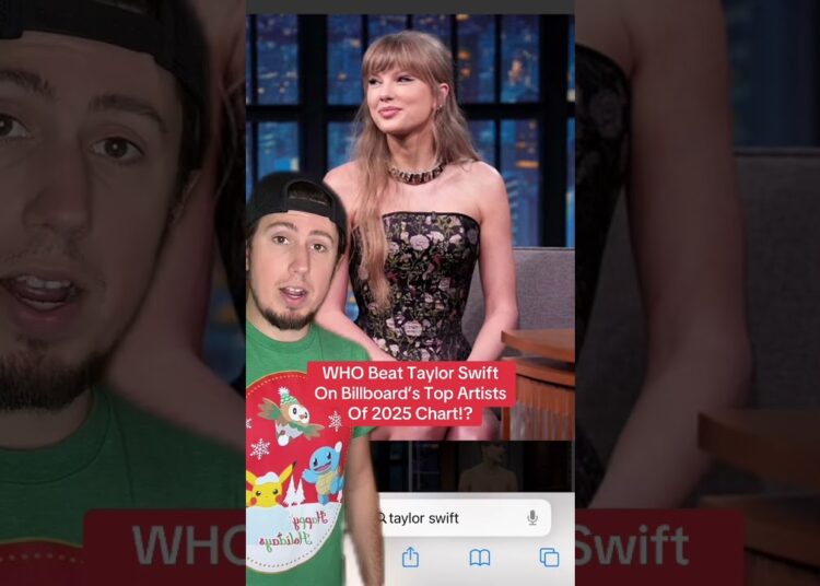 WHO Beat Taylor Swift On Billboard’s Top Artists Of 2025 Chart!?