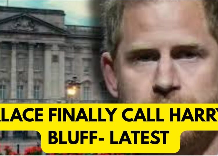 PALACE FINALLY KICK HARRY INTO TOUCH – LATEST #royal #princeharry #news