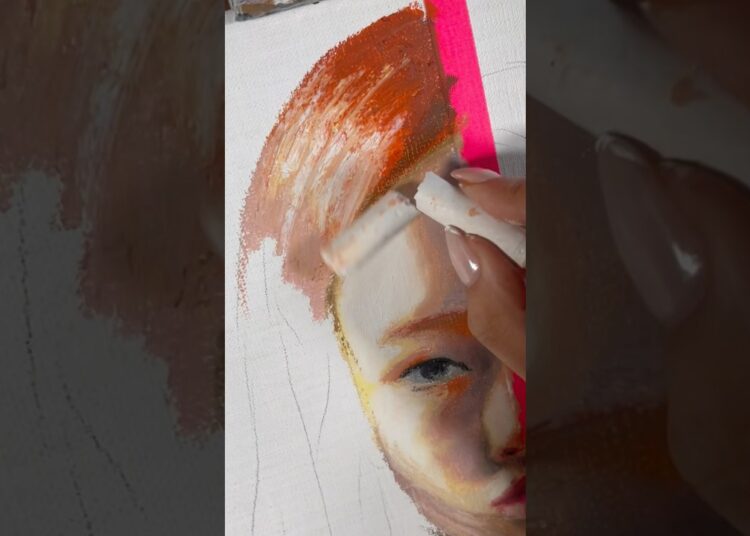 OIL PASTELS vs OIL PAINTS 😫 #artchallenge