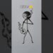 Drawing Stickman in different level #artandcraft #howtodraw #art #sticker #drawingstickman #sketch