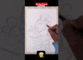 Santa Claus Drawing, ￼😍 #shorts #art #drawing #christmas