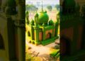 This Mosque Was Built From Grass 😱🌿 | Unbelievable Handcraft! #shorts #artist