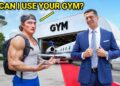 Asking Celebrity Billionaires to Workout in THEIR Home Gyms