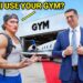Asking Celebrity Billionaires to Workout in THEIR Home Gyms