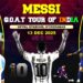 LIVE – Lionel Messi G.O.A.T Tour of INDIA 2025 | Uppal Stadium, Hyderabad | Doordarshan Sports
