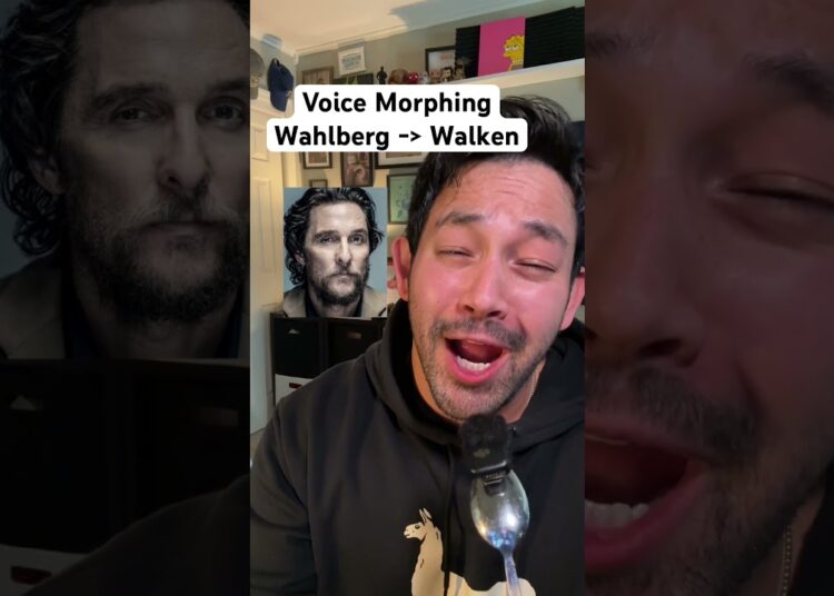 Morphing Celebrity Impressions from Wahlberg to Walken #impressions #celebrityimpressions