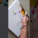Interesting art technique 🎨✍️ #acrylicpainting #shorts #youtubeshorts