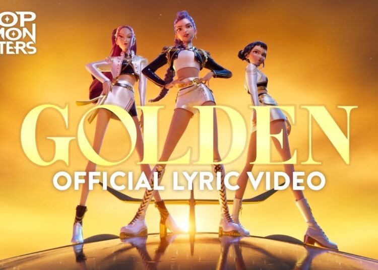 “Golden” Official Lyric Video | KPop Demon Hunters | Sony Animation