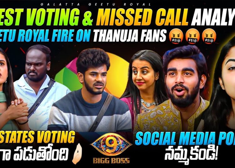 Geetu Royal Fire on Thanuja Fans 😡 | Latest Winner Voting Analysis | Star Maa | BIGGBOSS 9 Telugu