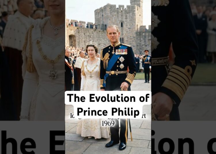 The Evolution of Prince Philip #royalty
