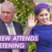 Christening Marks Andrew’s First Public Outing Since Losing Royal Titles