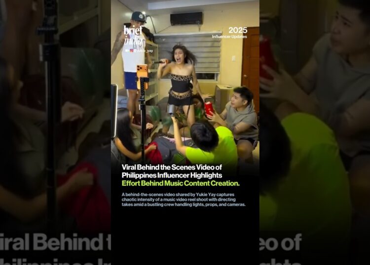 Viral Behind-the-Scenes Video Highlights Effort Behind Music Content Creation.