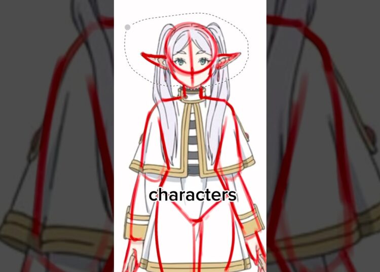 MISTAKE WHEN DRAWING THE HEAD – Art tips💀👨‍🦲 #art #drawing #arttips #arttutorial #artist #anime