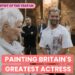 Nine Portrait Champions Paint Judi Dench Live