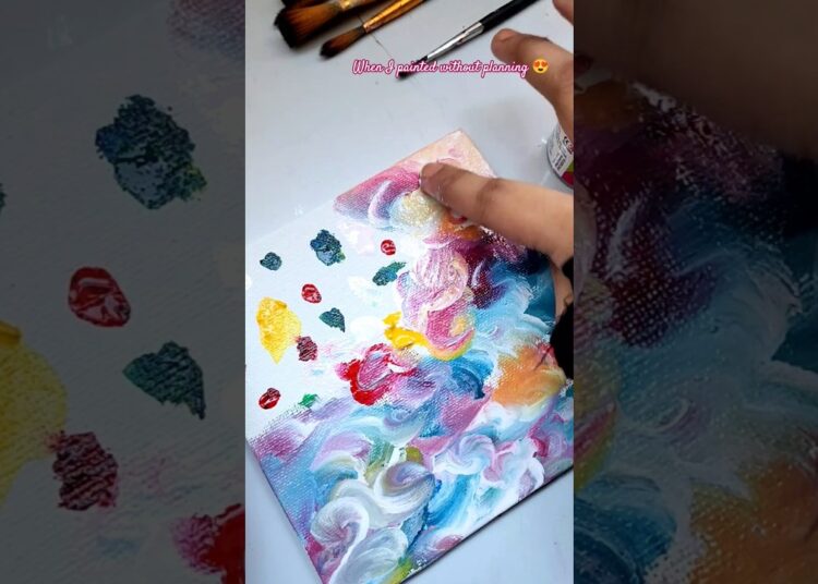 Easy kaba painting with me #art #painting #kaba #shorts #artist