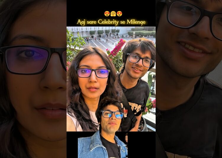 आज मिलूंगा Celebrity से 🥰 ( wait for end ) #minivlog #celebrity #souravjoshivlogs