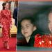 Catherine Radiant In Striking Red Pussy-Bow Dress As Royal Family Gathers For Annual Christmas Lunch