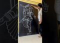 Classical dancer drawing tutorial 😍 #art #drawing #shortvideo