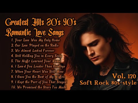 Greatest Hits Romantic Love Songs 💖 Love Songs 80’s 90’s – Soft Rock Ballads – Playlist Vol.170