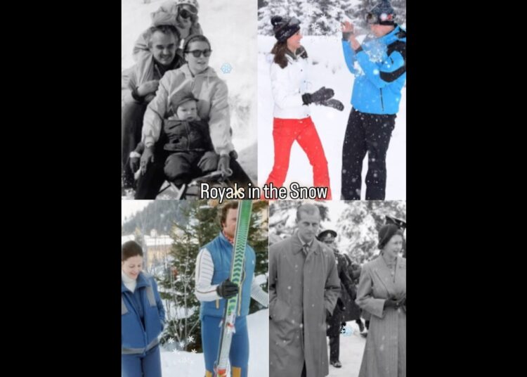 Royals in the snow❄️✨#royal #royalty #fyp