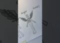 How to draw fairy , angel and butterfly #howtodraw #art #shorts #artist #shorts