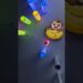 baby monkey banana -B1- Music Marble #marblemusic #marblasmr
