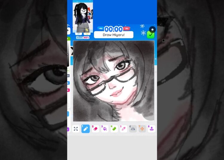 Draw me on ROBLOX✨♥️(pt. 54)#cute #roblox #robloxdrawing​#artist