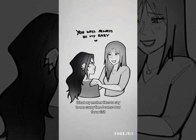 “You will always be my baby” 🖤 #family #relatable #art #artist #arttrend
