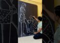 Beautiful love couple drawing tutorial ❤️ #art #drawing #shortvideo