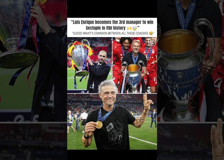 Barcelona royalty 🙌🔥🤯 #luisenrique #psg #barca #hansiflick #pepguardiola #football #viral #trending