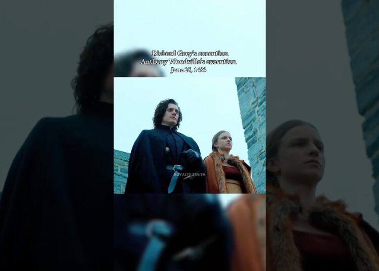 Richard Grey and Anthony Woodville’s execution #history #tudor #royal #royalty #viral #shorts