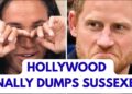 HOLLYWOOD FINALLY DUMPS SUSSEXES #royal #princeharry #meghan