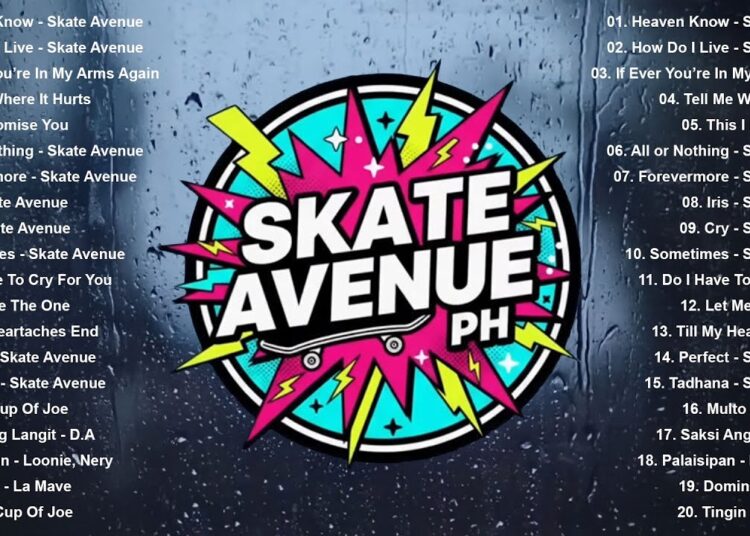 Best Skate Avenue PH Songs 2025 💙 OPM Trending Playlist | Non-Stop Tagalog Love & Hugot Hits