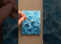 I tried the viral wood carving waves art 🌊