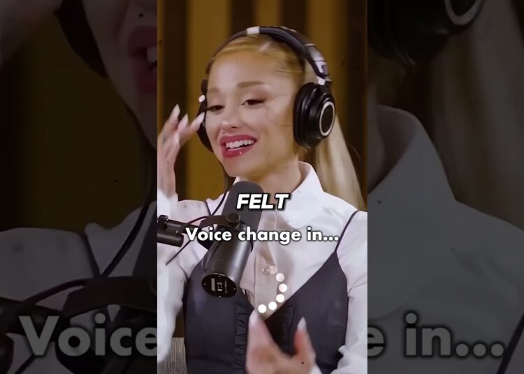 La voz REAL de Ariana Grande te sorprenderá #artist