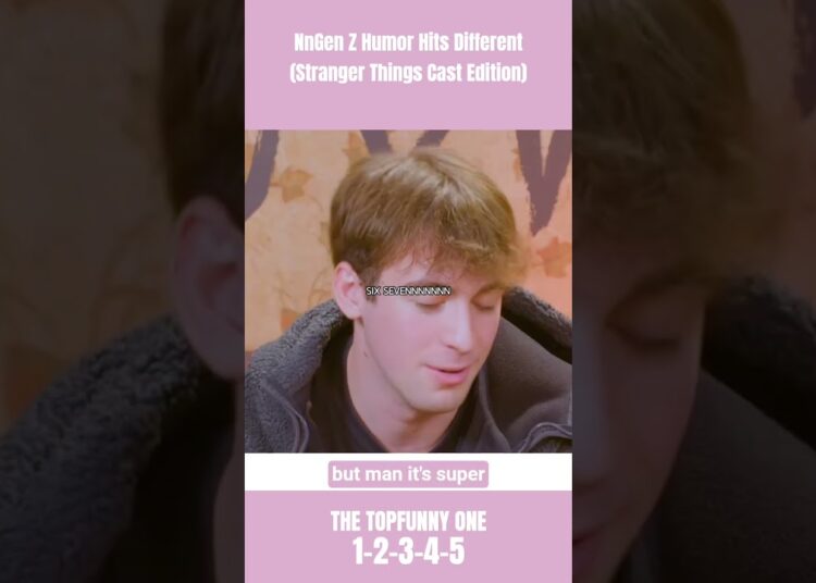 Gen Z Humor Hits Different (Stranger Things Cast Edition) #celebrity #funny #viral #shorts #comedy