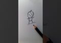 The EASIEST Stick Figure Tutorial Ever #foryou #art #shorts #howtodraw #easydrawing #tutorial