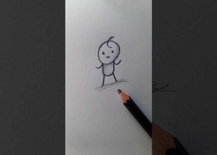 The EASIEST Stick Figure Tutorial Ever #foryou #art #shorts #howtodraw #easydrawing #tutorial