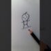 The EASIEST Stick Figure Tutorial Ever #foryou #art #shorts #howtodraw #easydrawing #tutorial
