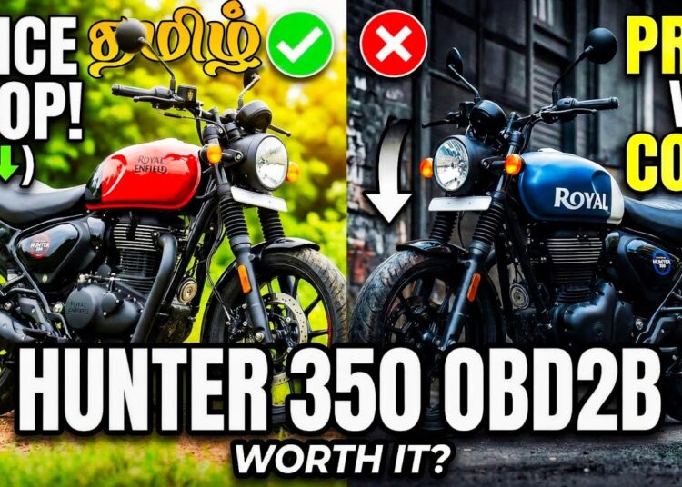 HUGE PRICE DROP! Royal Enfield Hunter 350 OBD2B Review | Pros vs Cons | Worth Buying in 2025?