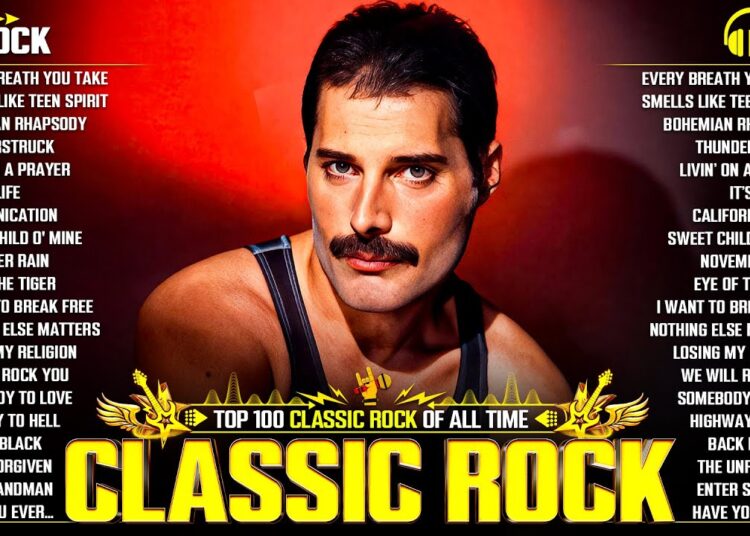 Top 500 Classic Rock Songs 70s 80s 90s ⚡ Queen, Guns N’ Roses, Metallica, AC/DC, Aerosmith, Bon Jovi
