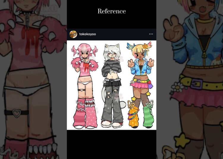 Trying different art styles #art #shorts