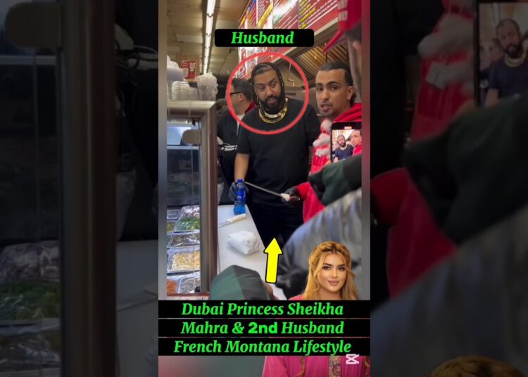 Dubai Royal Family|Dubai Princess Sheikha Mahra & 2nd Husband French Montana#lifestyle#dubai#shorts