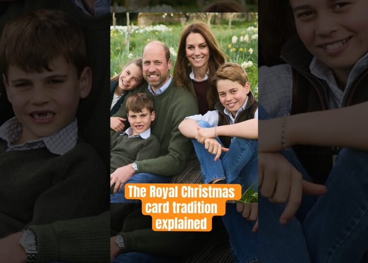 The Royal Christmas card tradition explained #royal  #queenelizabeth
