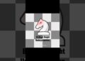 『Knight Underpromotion Royal Fork🤯 | 3 genius moves!!』#shorts #chess #edit