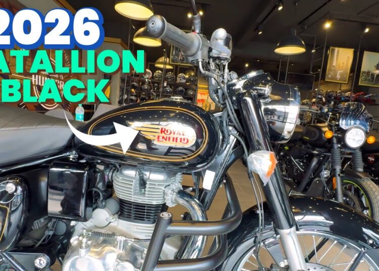 2026 Royal Enfield Bullet 350 BATTALION BLACK Review | Bullet 350 Battalion Black New Model 2026