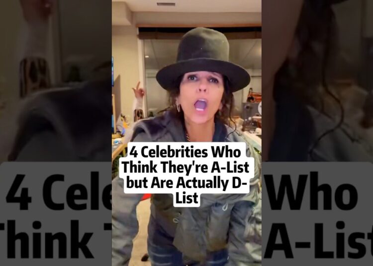 4 Celebrities Who think they’re A-list but are actually D-life #fyp #famous #celebrity #hollywood